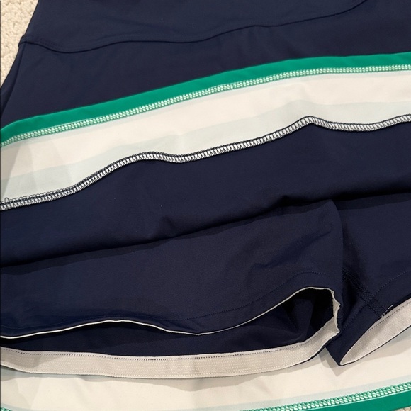 Southern Tide blue, green and white tennis/golf skort with Ralyee matching top. - Picture 10 of 10